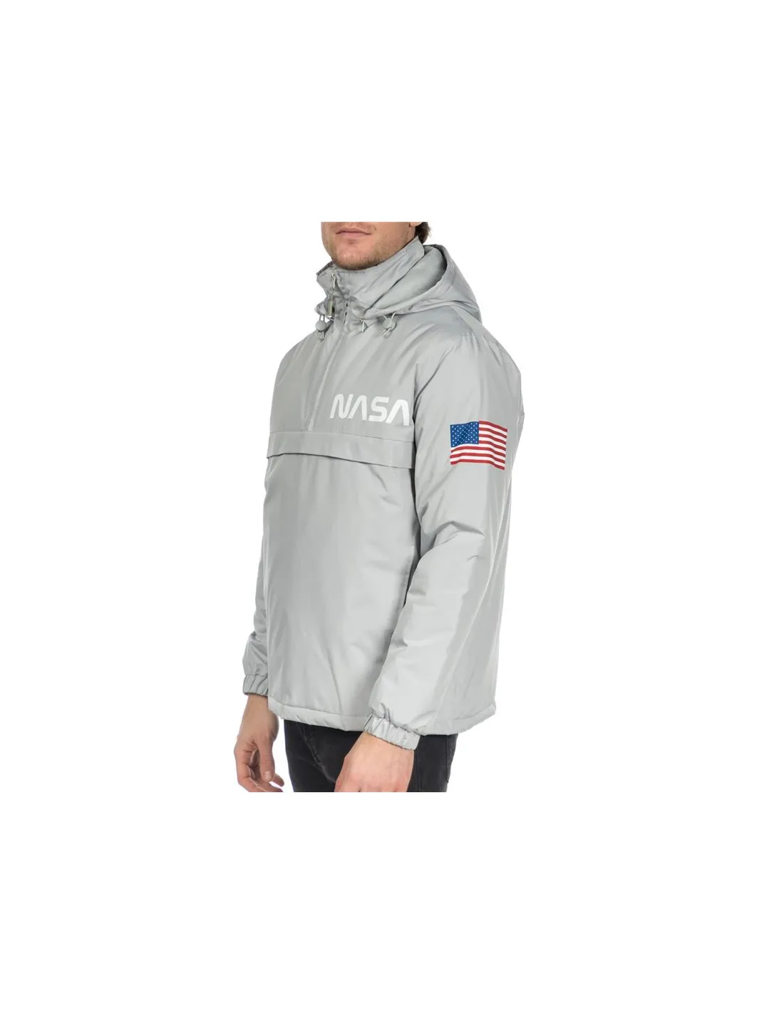 Chaqueta canguro Alphadventure Nasaman M Light grey