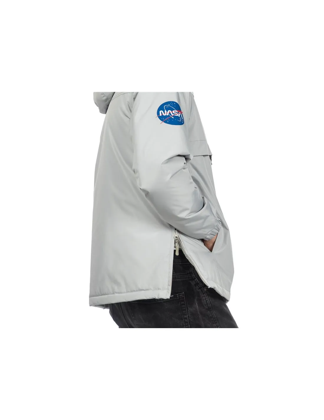 Chaqueta canguro Alphadventure Nasaman M Light grey