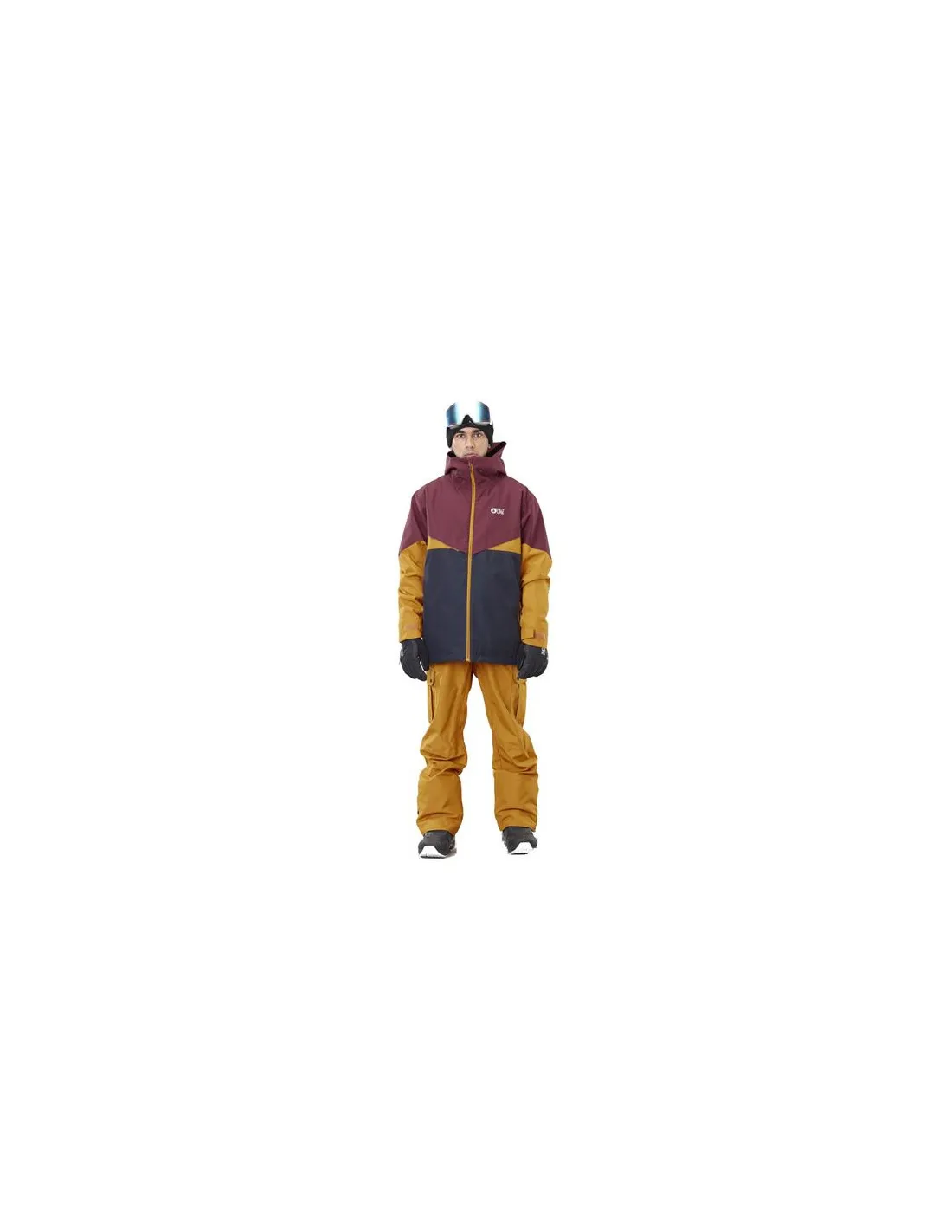 Chaqueta de Snowboard Picture Stone Hombre Brown