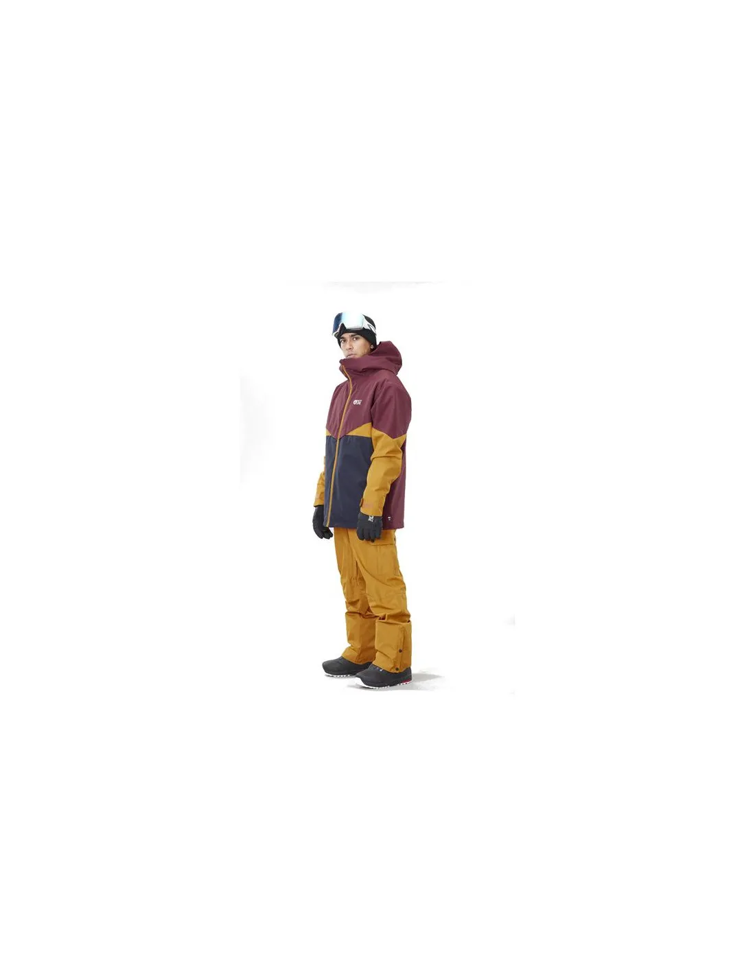 Chaqueta de Snowboard Picture Stone Hombre Brown