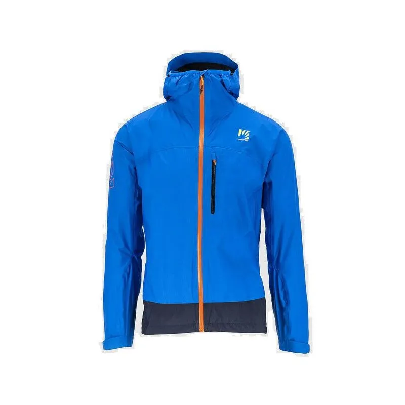 Chaqueta impermeable para hombre Karpos Lot Rain (indigo/outer space/tangerin)