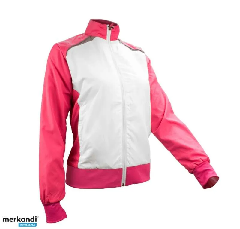 CHAQUETAS DEPORTIVAS AVENTO ROSA/BLANCO PARA NIñAS  ROPA DEPORTIVA