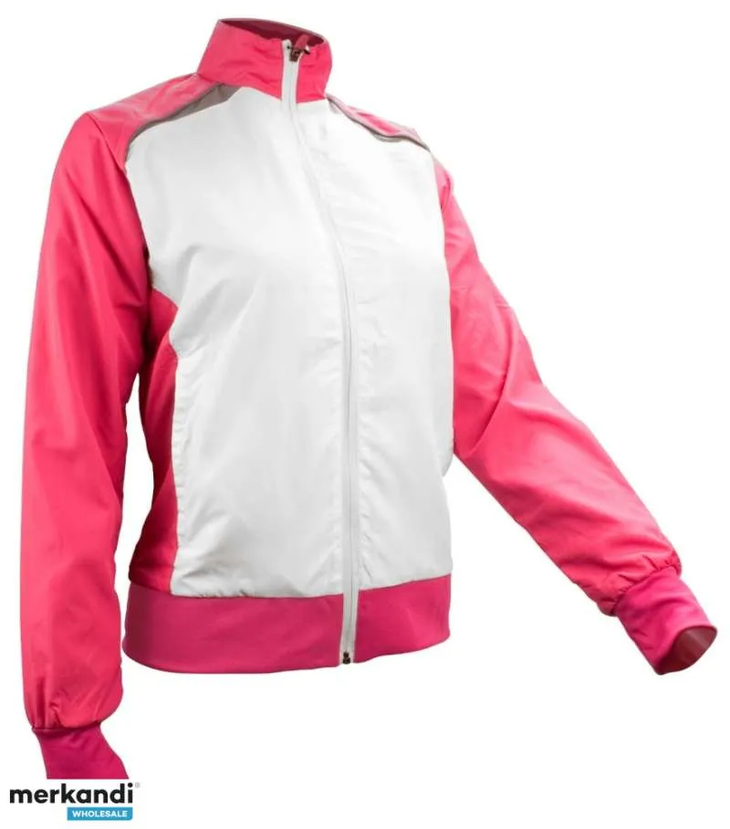 CHAQUETAS DEPORTIVAS AVENTO ROSA/BLANCO PARA NIñAS  ROPA DEPORTIVA