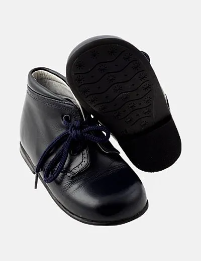 Children Zapato azul acordonado