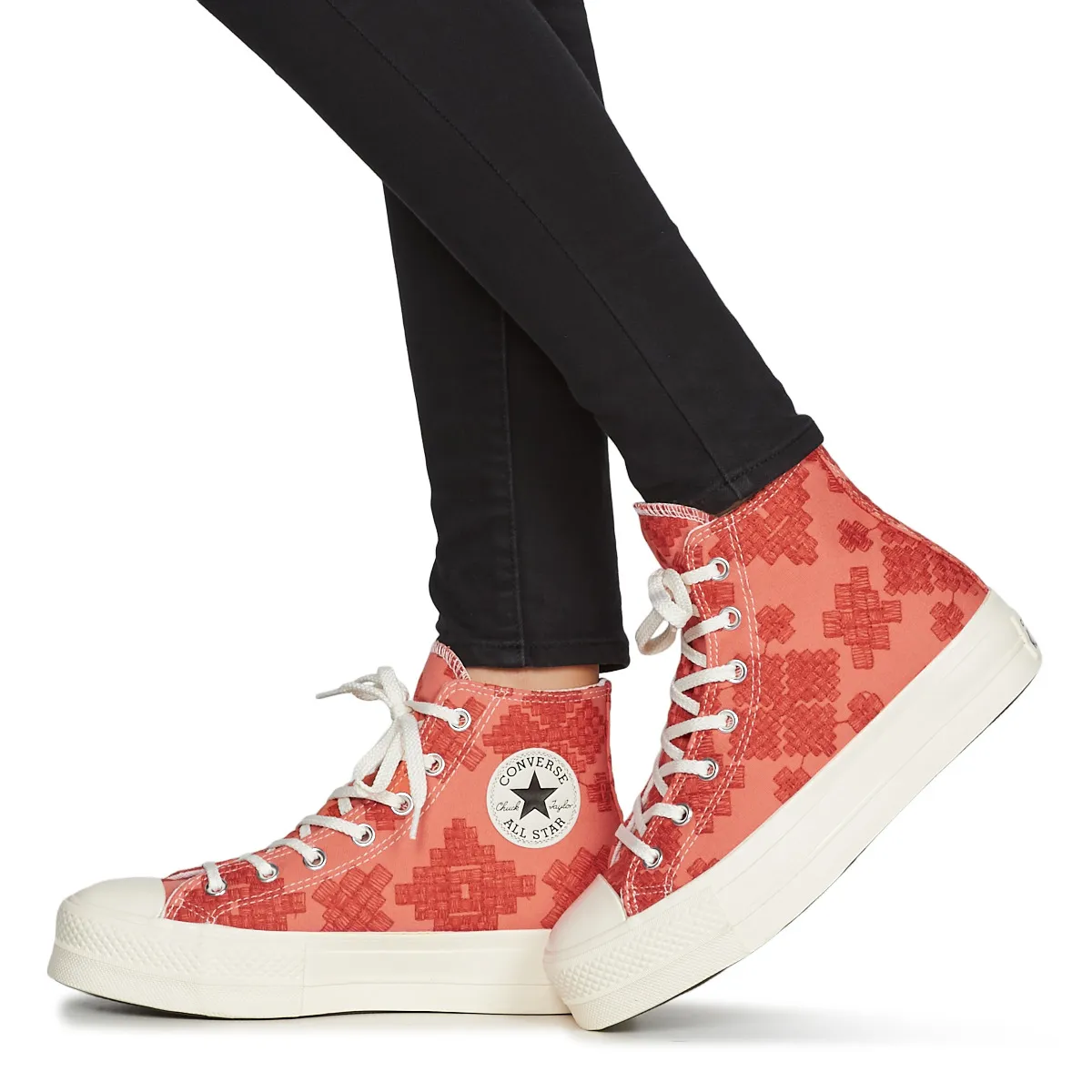 Chuck Taylor All Star Lift Festival Broderie Hi