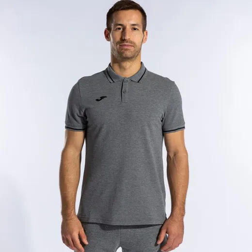 Confort Ii Short Sleeve Polo Melange Grey