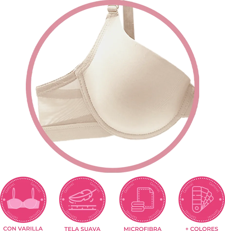CONJUNTO DE BRASIER Y PANTY  C2426674266 CARNIVAL