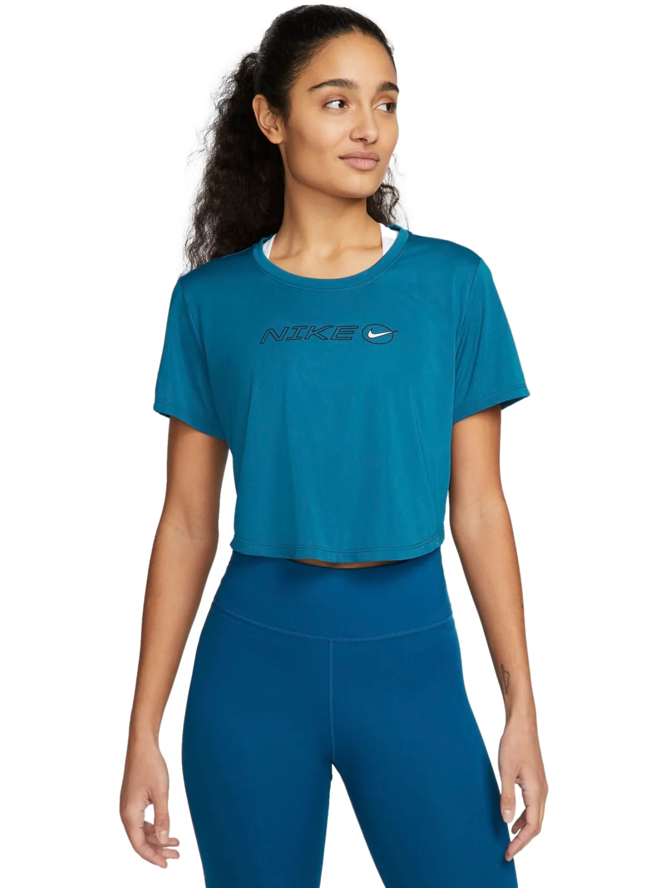 Crop Top Nike One Dri Fit Para Mujer