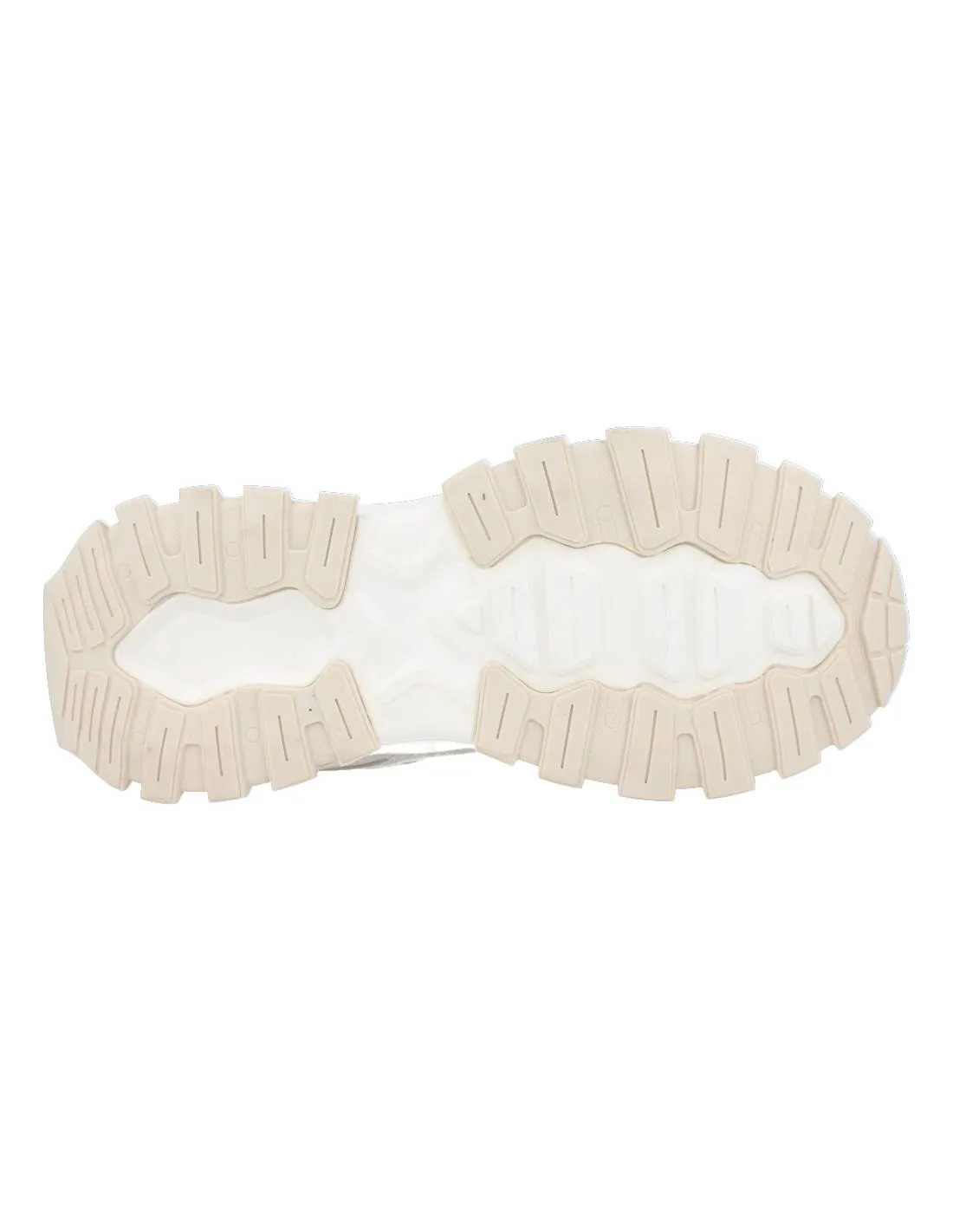 D. FRANKLIN  ZAPATILLA CASUAL UNISEX SUELA TRACK BEIGE