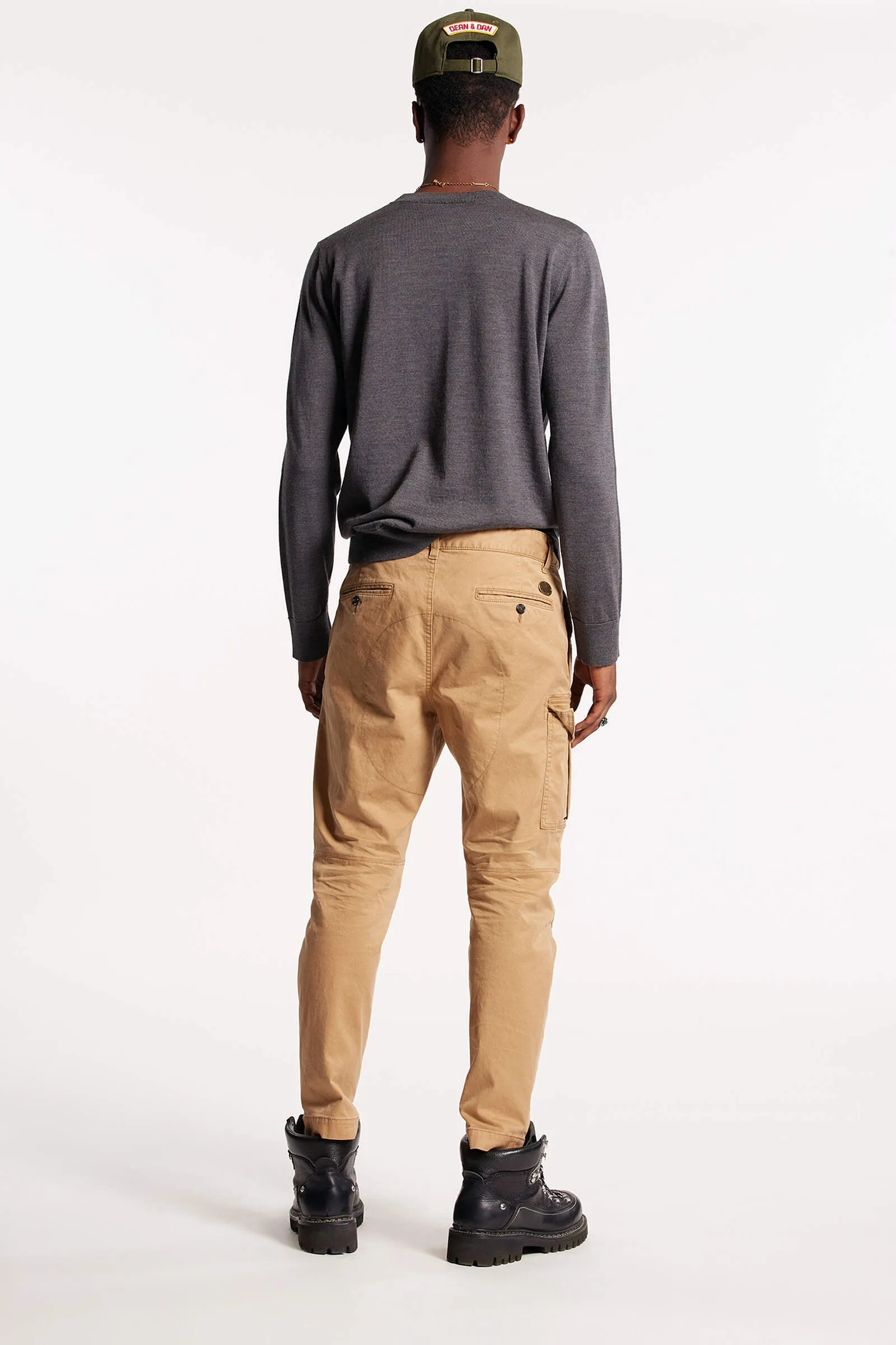 D2 SEXY CARGO PANTS CAMEL