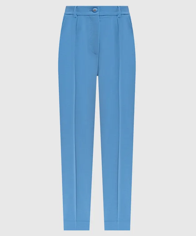 Dolce&Gabbana Blue pants made of wool