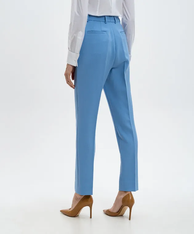 Dolce&Gabbana Blue pants made of wool