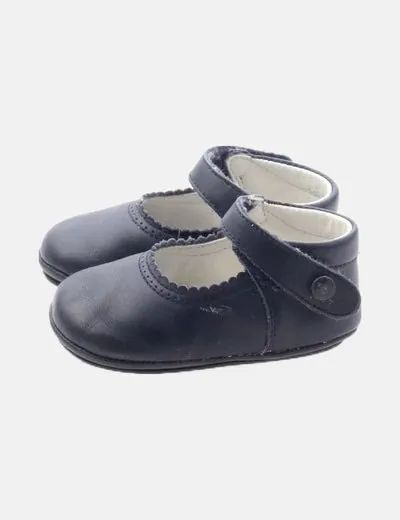 Doña Carmen Zapatos merceditas azul marino