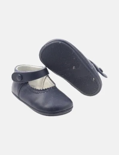 Doña Carmen Zapatos merceditas azul marino