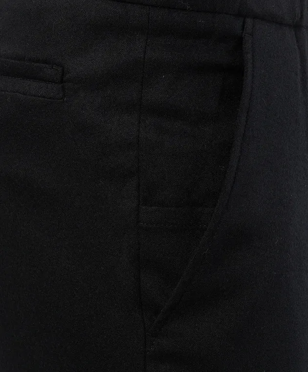 Enrico Mandelli Black pants made of wool
