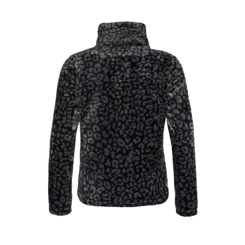 Fleece Protest Prtpaco Full Zip (True Black) Mujer