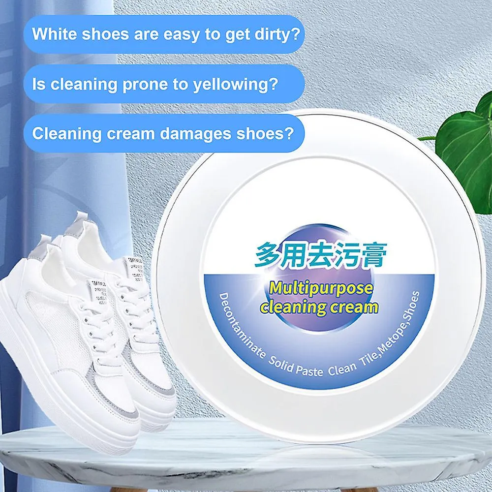FREE SCRUB SHOES DECONTAMINATIONS GREASE MULTIFUNCTIONAL WHITENING WASHING OIL FOR SHOES