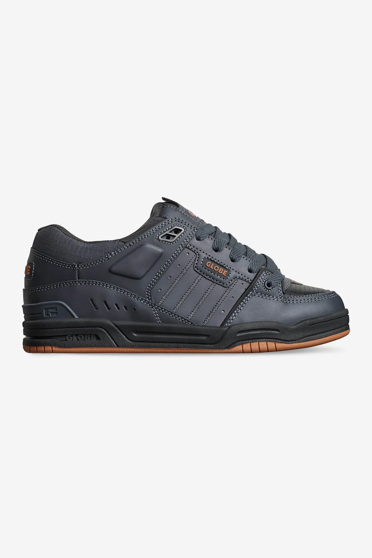 FUSION  PHANTOM/BURNT ORANGE  SKATE SHOES