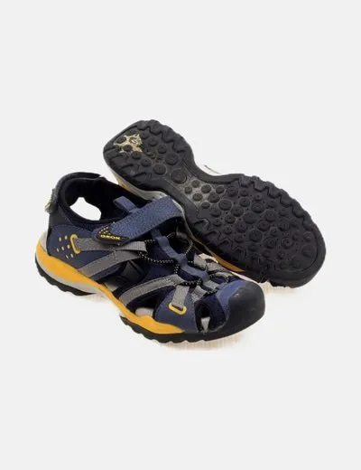 Geox Sandalia azul velcro