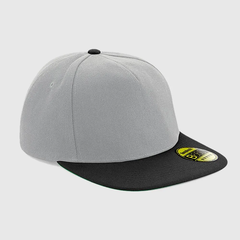 GORRA SNAPBACK COLOR GRISNEGRO. 