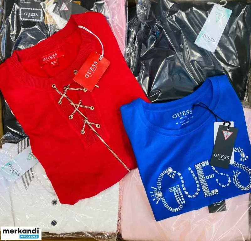 GUESS  ROPA DE MUJER Y HOMBRE ¡NUEVA CATEGORíA A! SUDADERAS/PANTALONES/CHAQUETAS/CAMISETAS/VESTIDOS ¡MEZCLA!