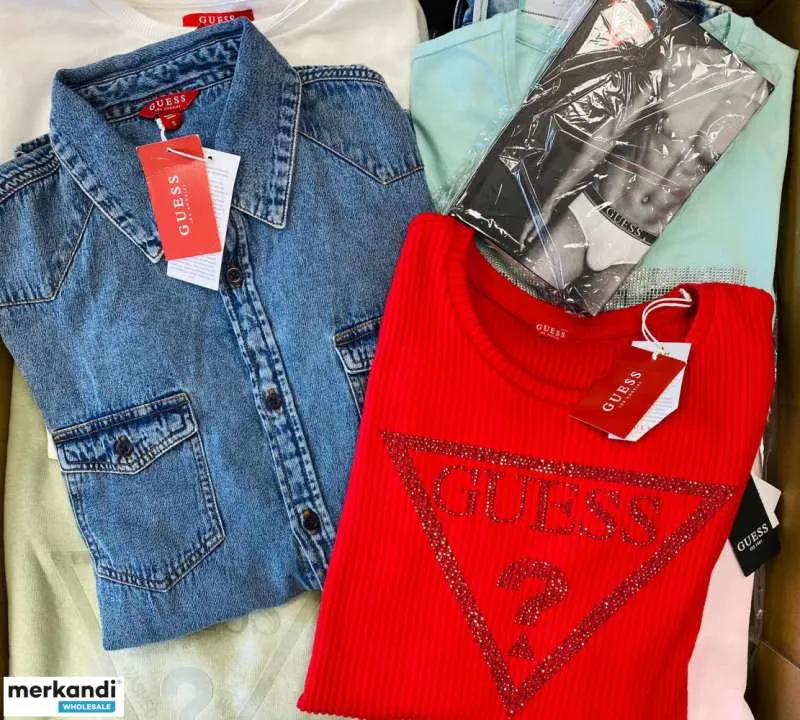 GUESS  ROPA DE MUJER Y HOMBRE ¡NUEVA CATEGORíA A! SUDADERAS/PANTALONES/CHAQUETAS/CAMISETAS/VESTIDOS ¡MEZCLA!