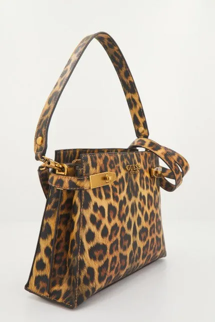 GUESS ZADIE LOGO SHOULDER BA