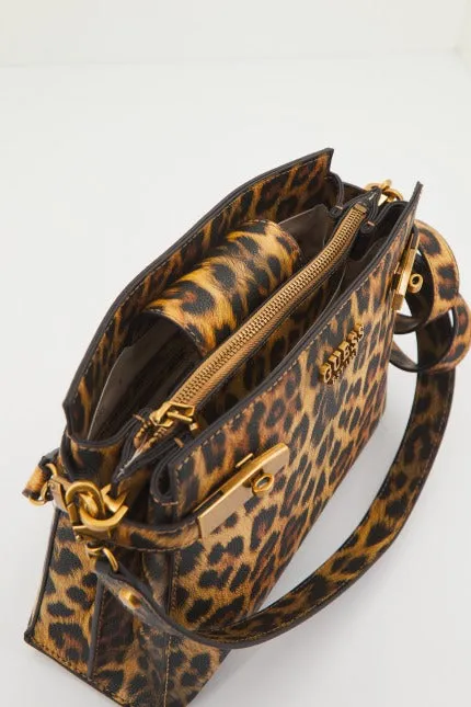 GUESS ZADIE LOGO SHOULDER BA