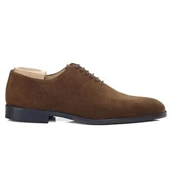 HAVANA SUEDE OXFORD SHOES  RUBBER PAD  PETER GOMME VILLE