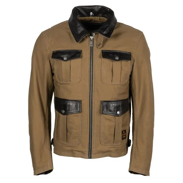 Helstons Joey Coton Leather Kraft Brown 
