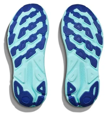 Hoka One One Hoka One One Clifton 9 Rojo Naranja Azul Zapatillas de Running para Mujer