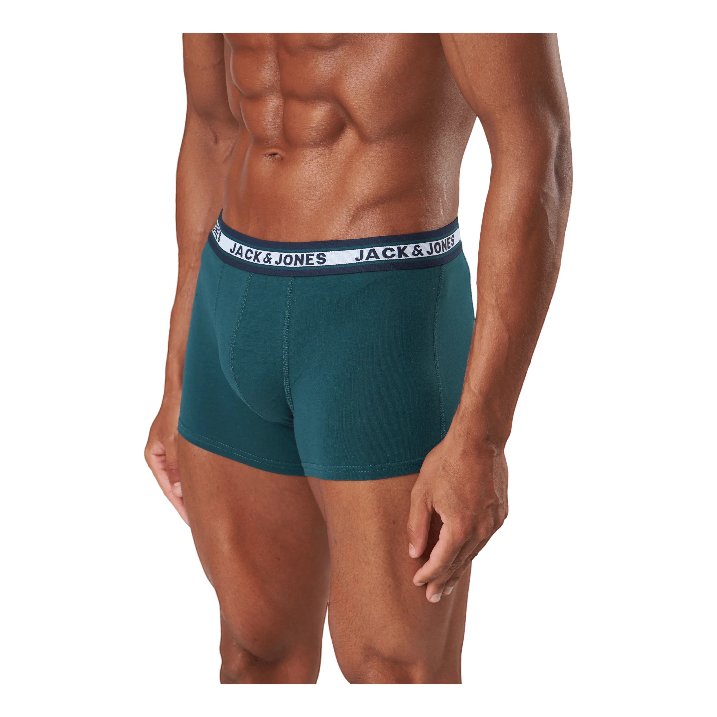 Jack & Jones Jacoliver Trunks 5 Pack Noos Dark Grey Melange