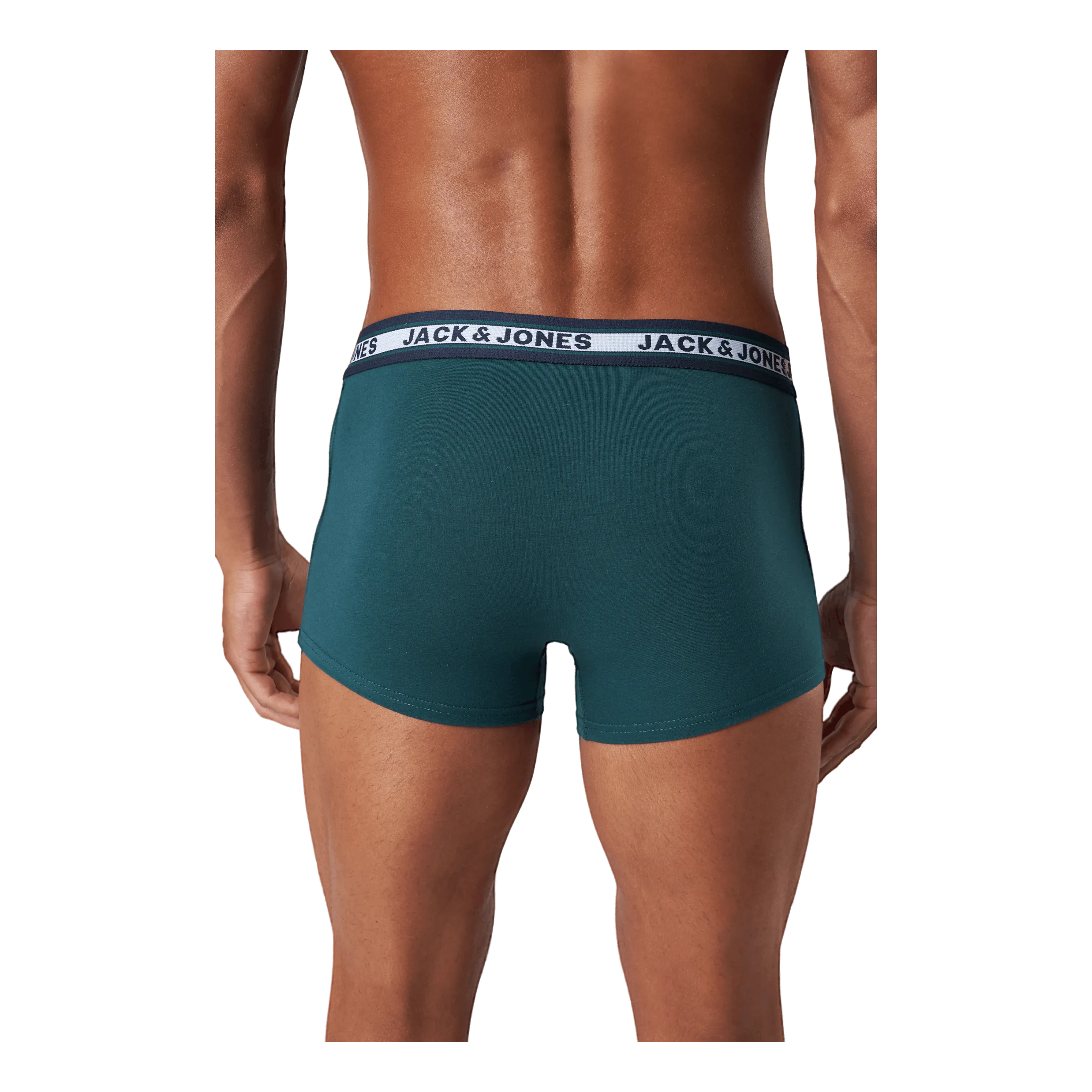Jack & Jones Jacoliver Trunks 5 Pack Noos Dark Grey Melange
