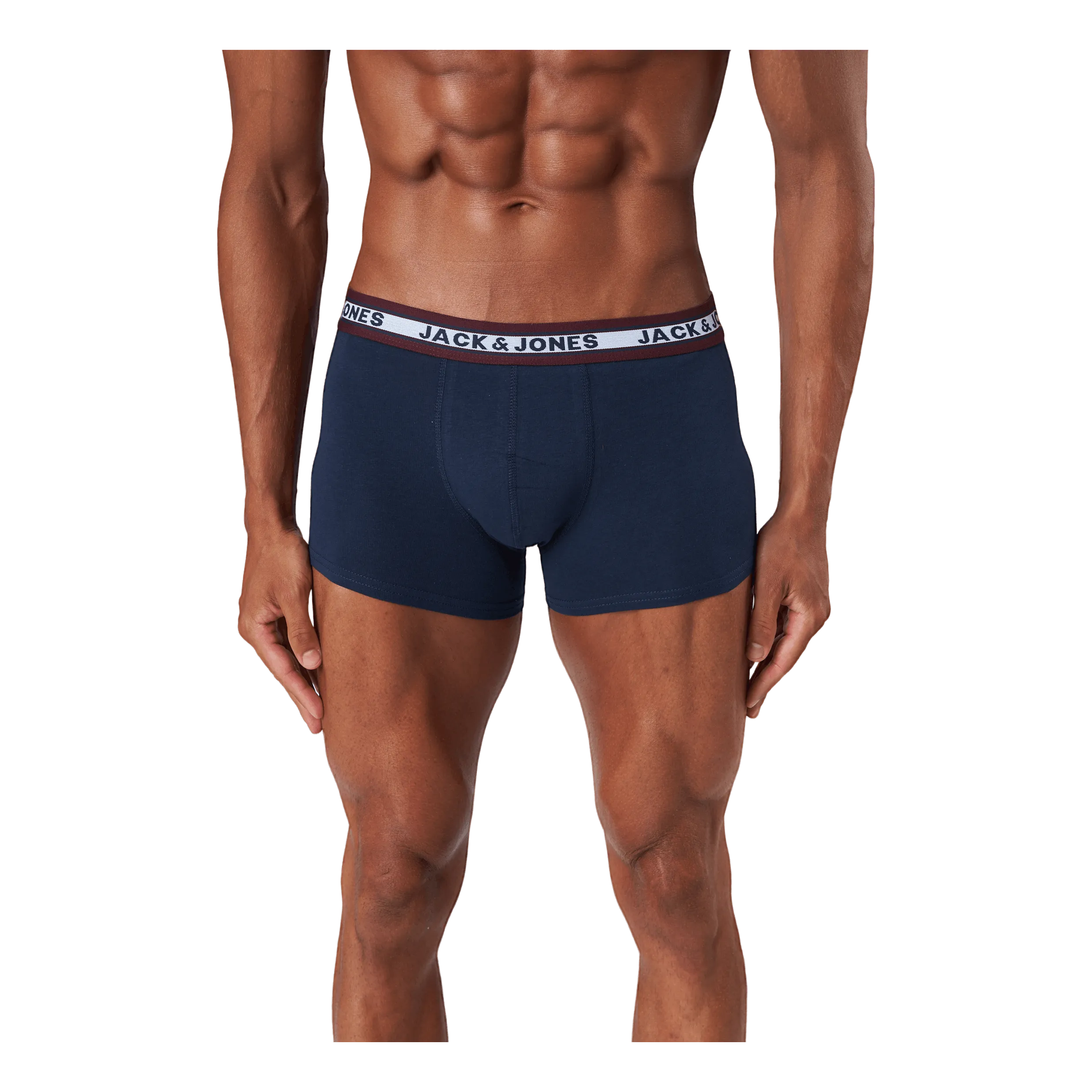 Jack & Jones Jacoliver Trunks 5 Pack Noos Dark Grey Melange