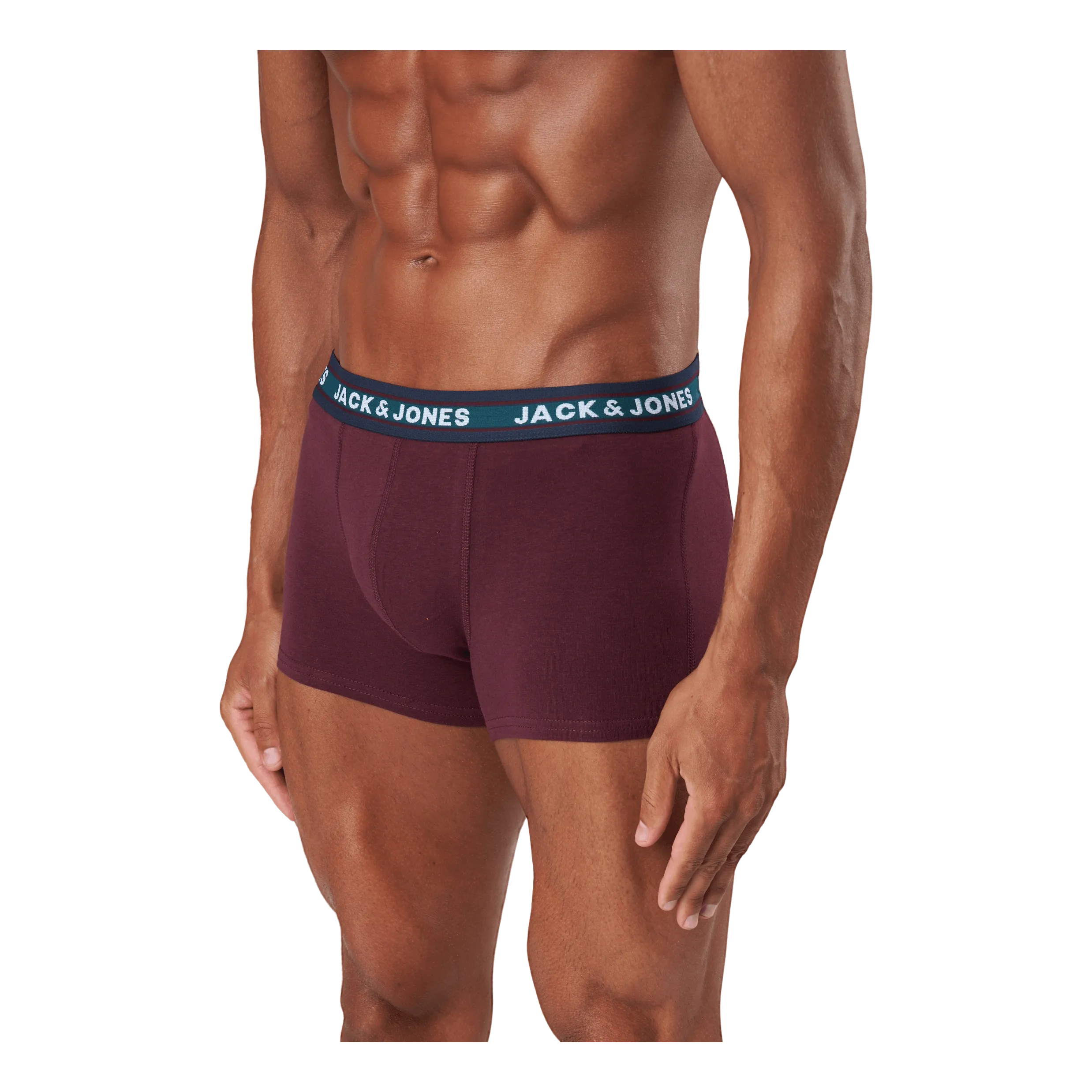 Jack & Jones Jacoliver Trunks 5 Pack Noos Dark Grey Melange