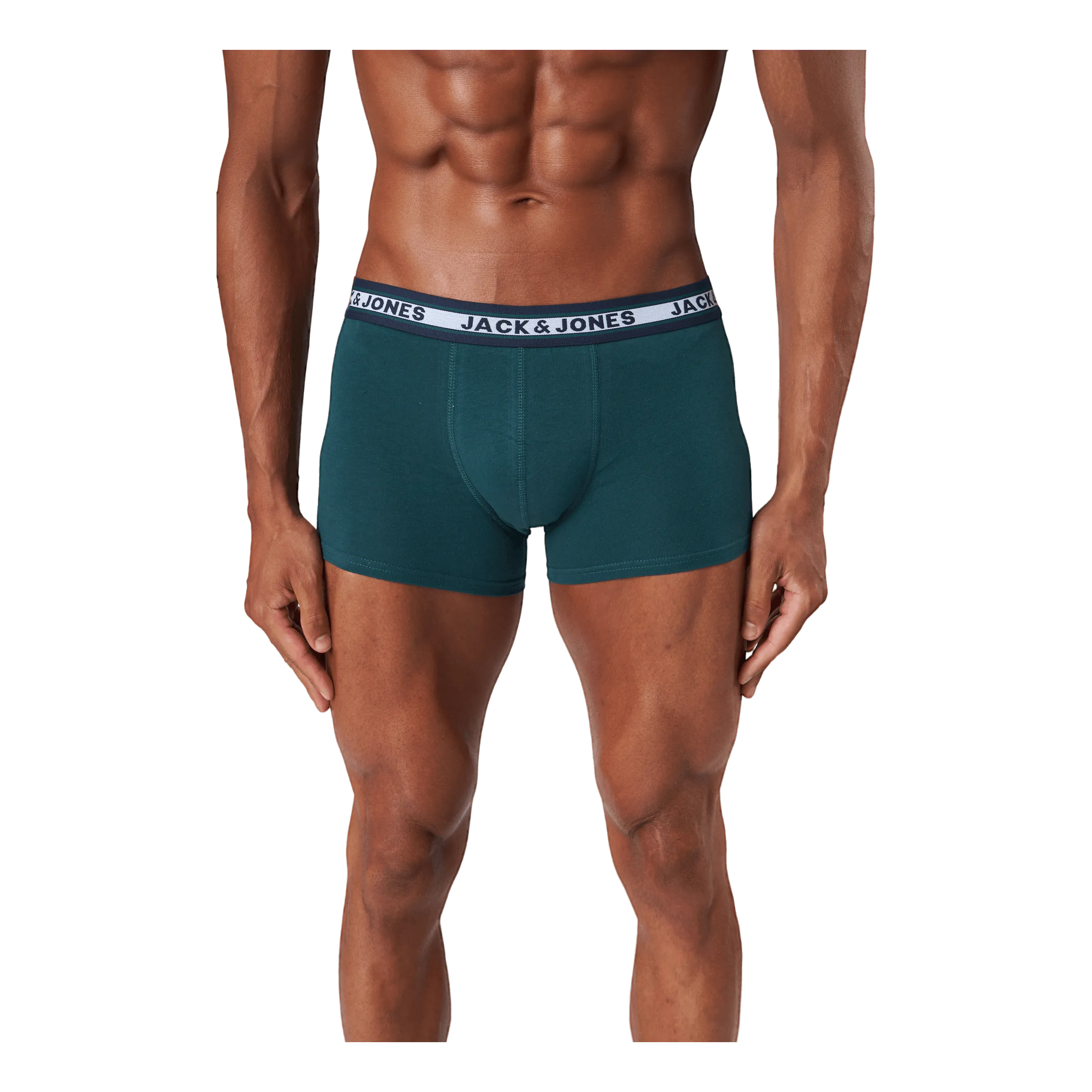 Jack & Jones Jacoliver Trunks 5 Pack Noos Dark Grey Melange