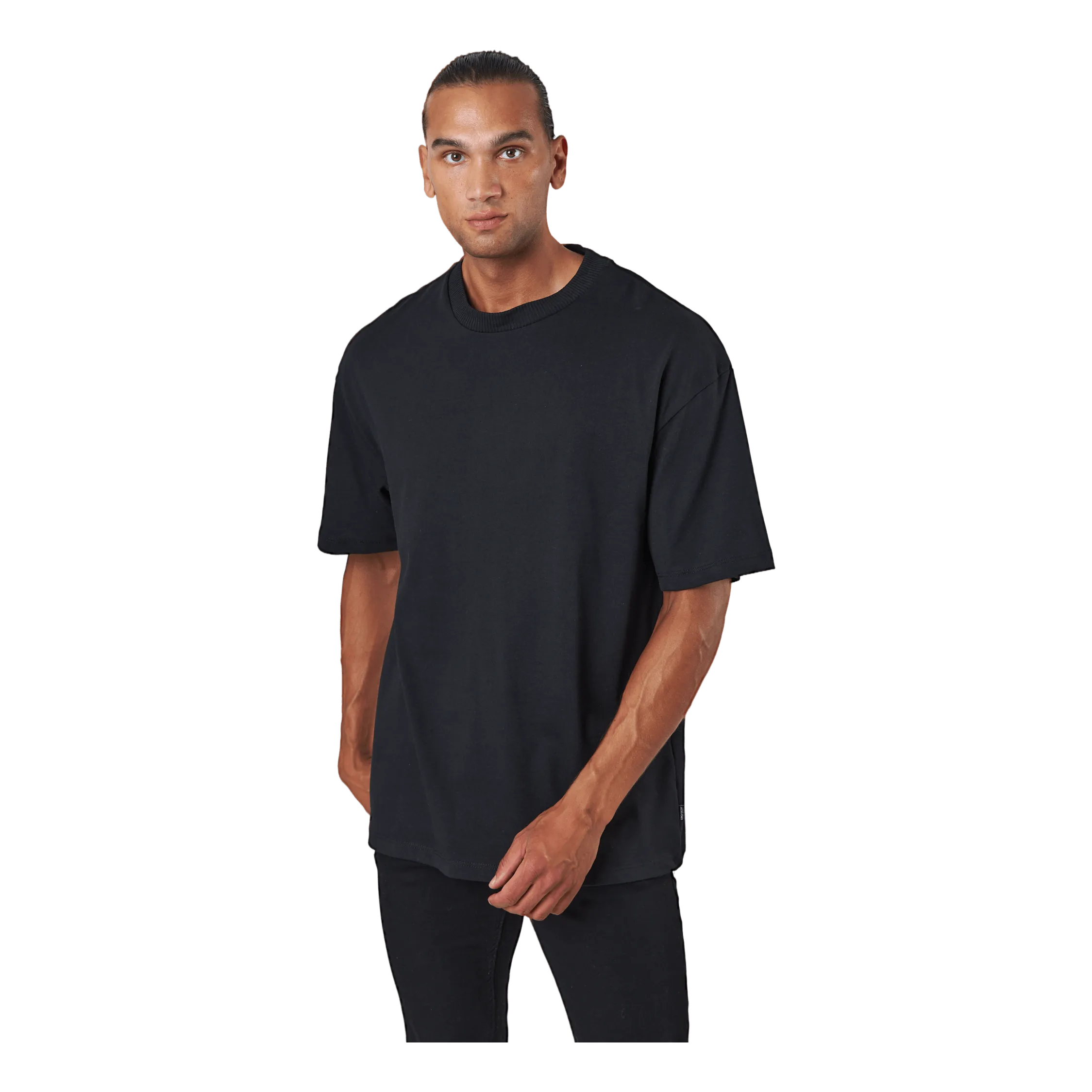 Jack & Jones Jprblakam Clean Ss Tee Crew Ne Black