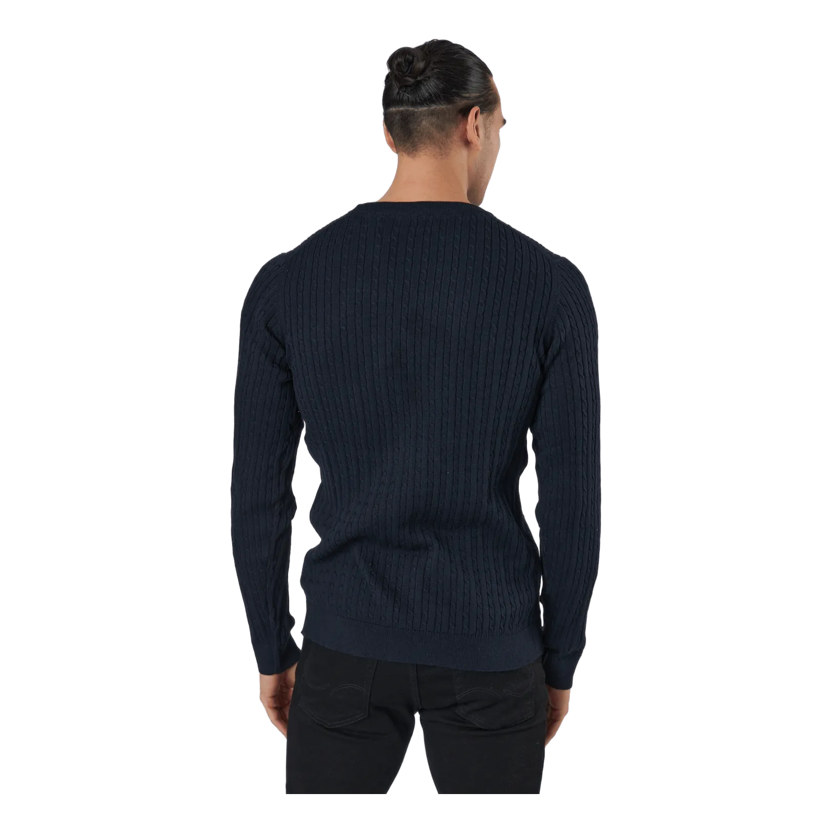 Jack & Jones Jprblawinter Cable Knit Crew N Maritime Blue