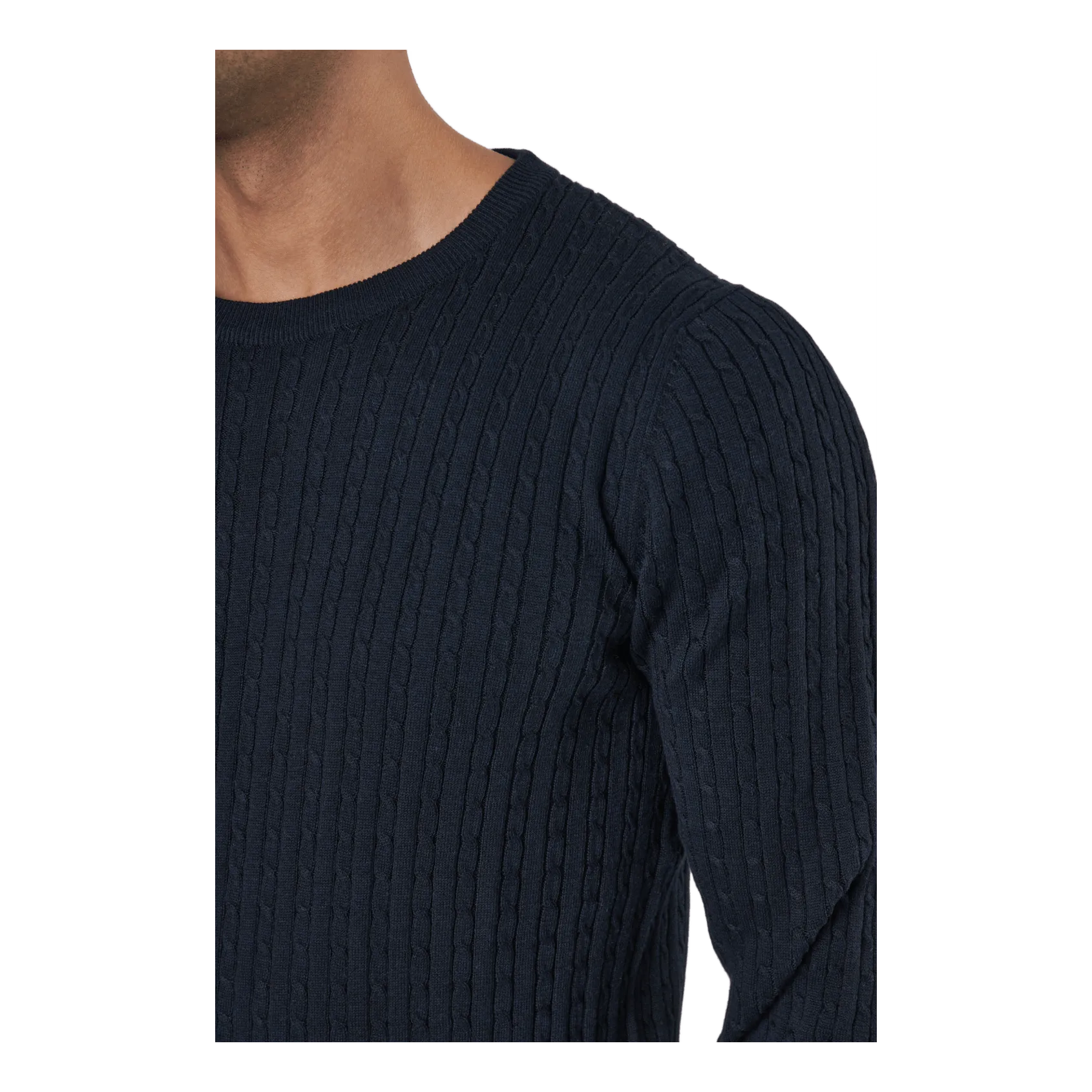 Jack & Jones Jprblawinter Cable Knit Crew N Maritime Blue