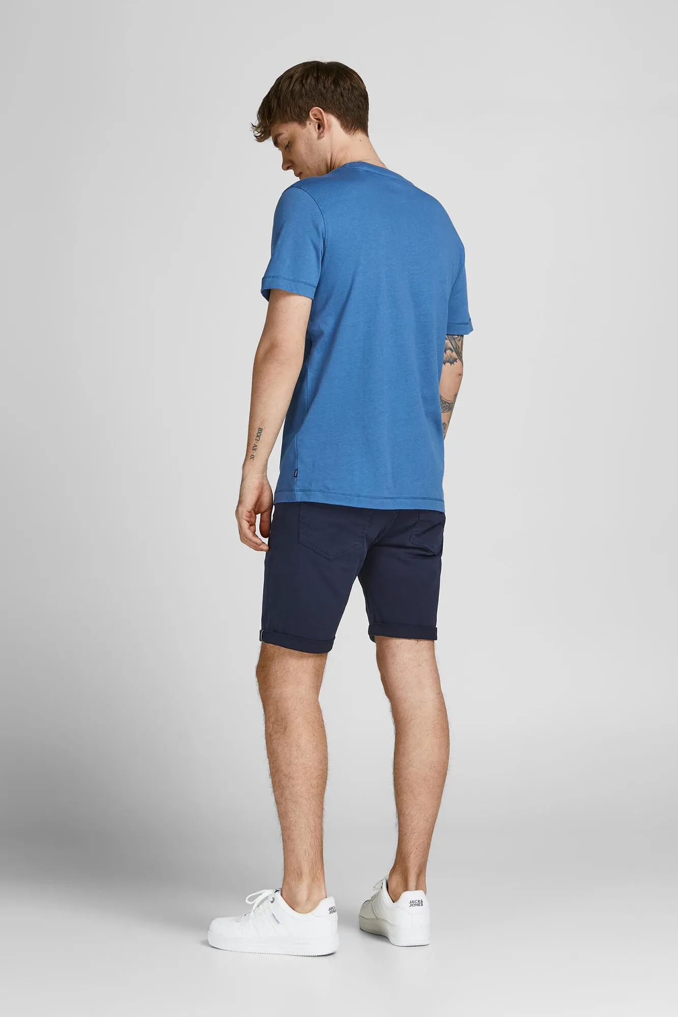 Jack & Jones Bermuda vaquera fit slim cinco bolsillos algodón