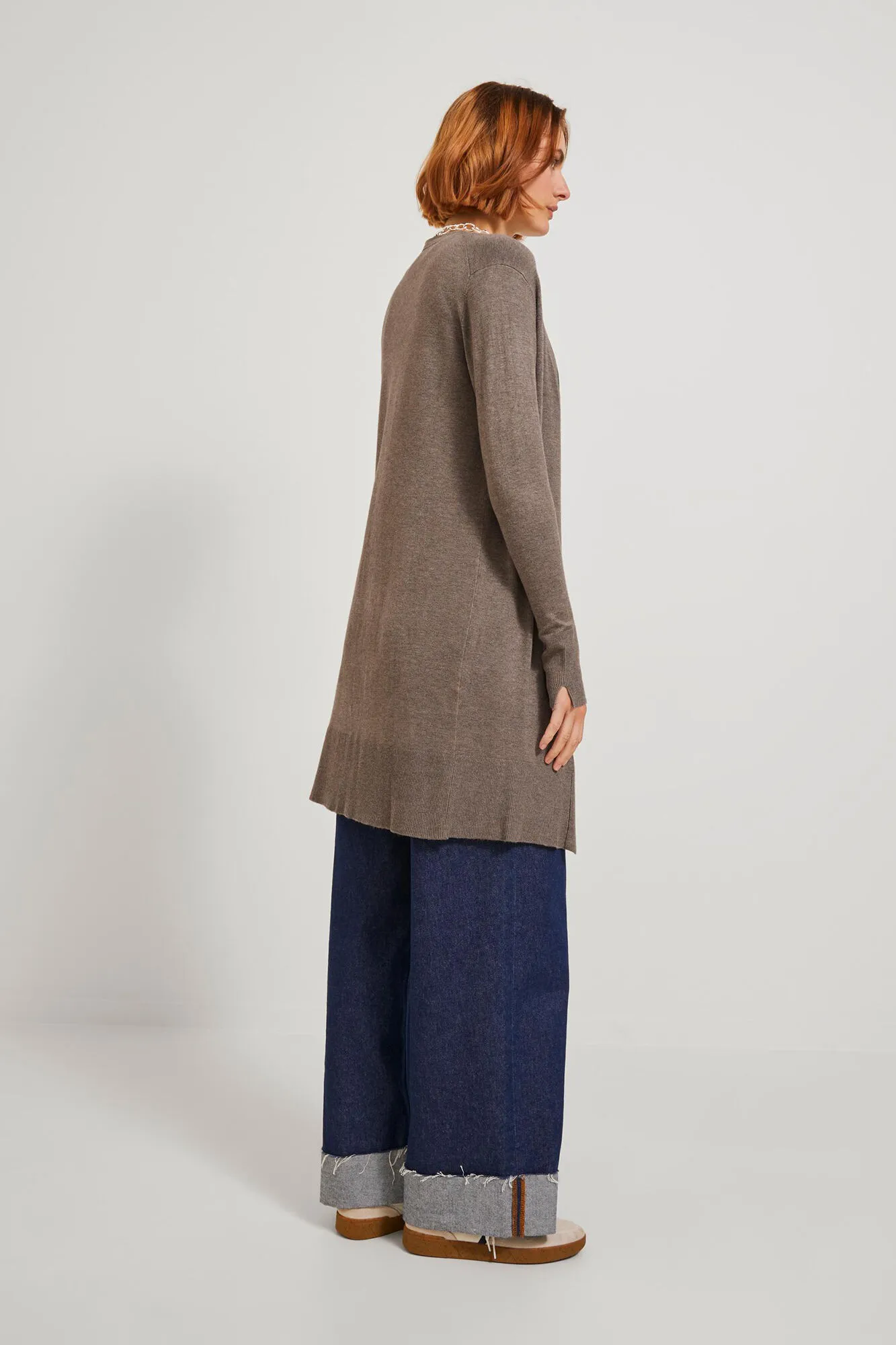 Jack & Jones Cárdigan de punto fino largo