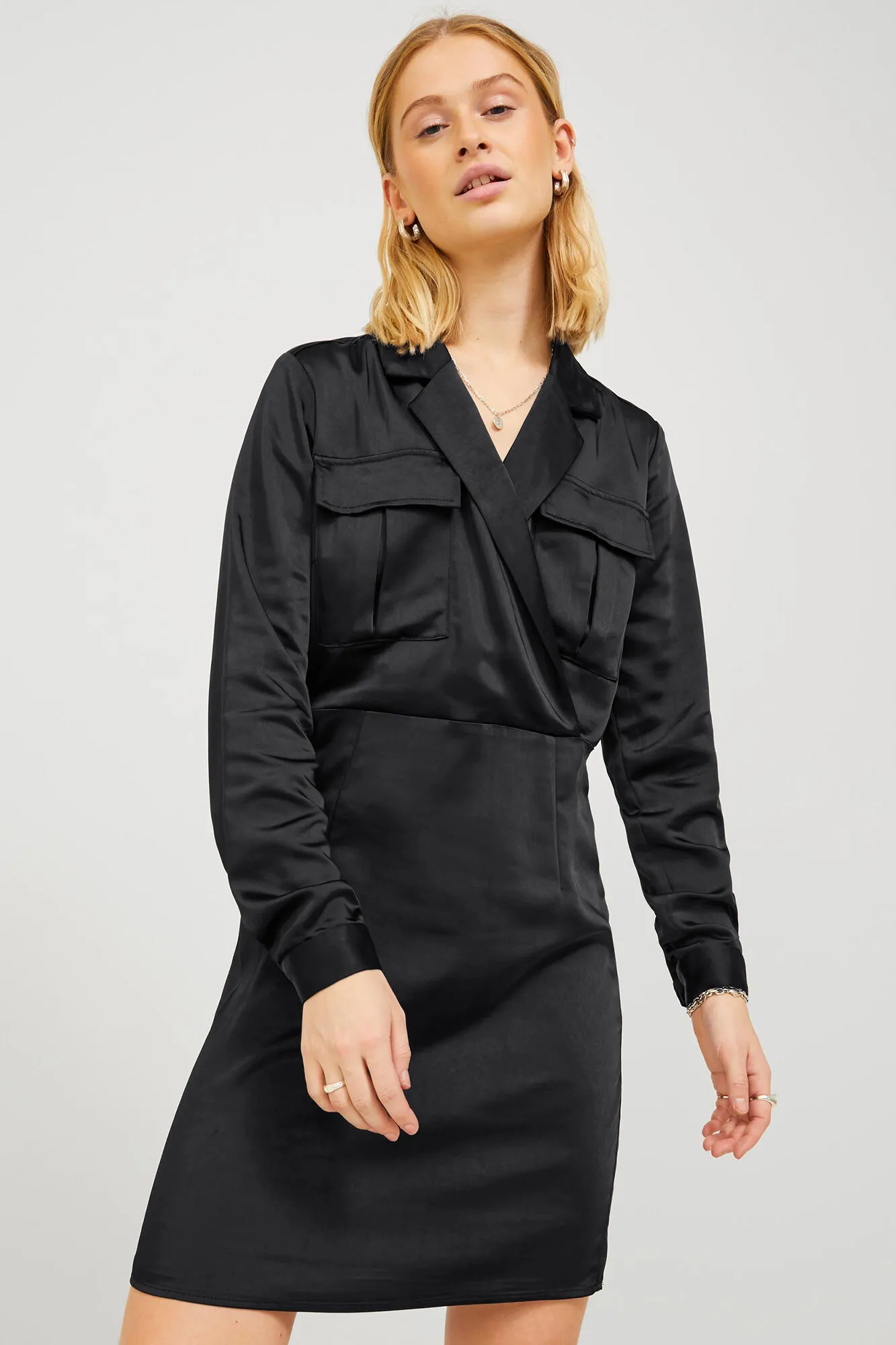 Jack & Jones Vestido cruzado