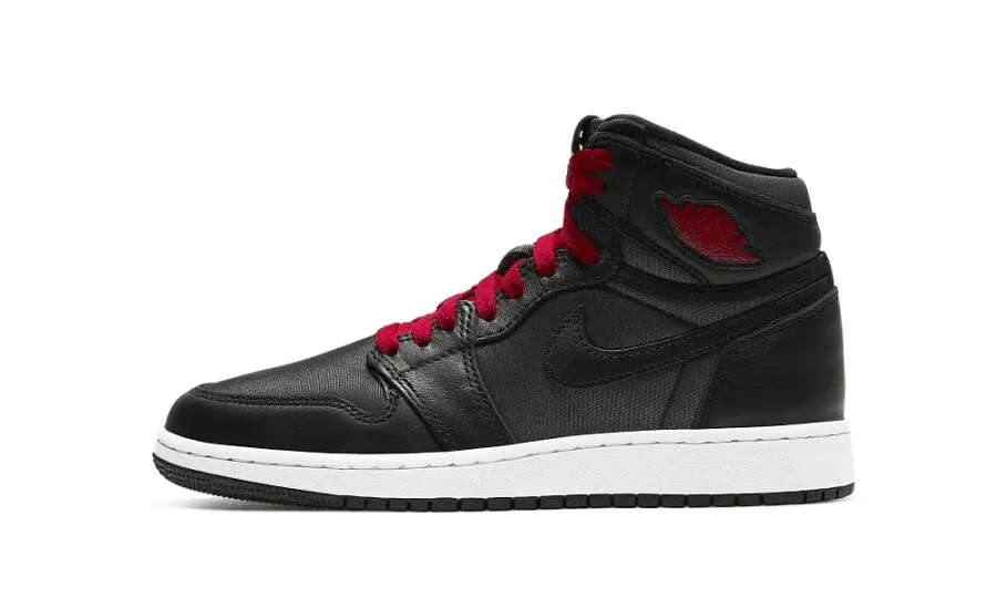 Jordan 1 Black Gym Red Black (GS)