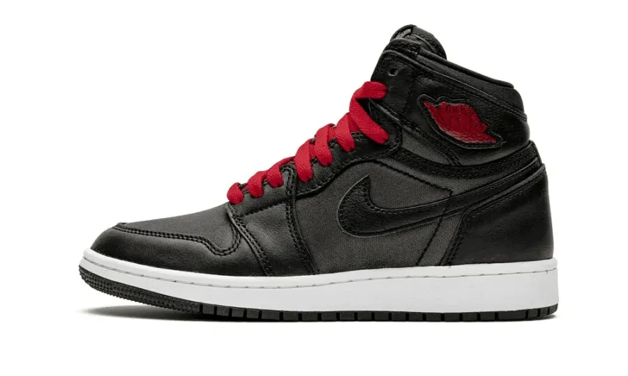Jordan 1 Black Gym Red Black (GS)