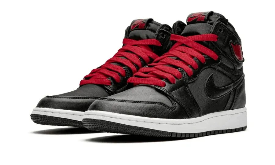 Jordan 1 Black Gym Red Black (GS)