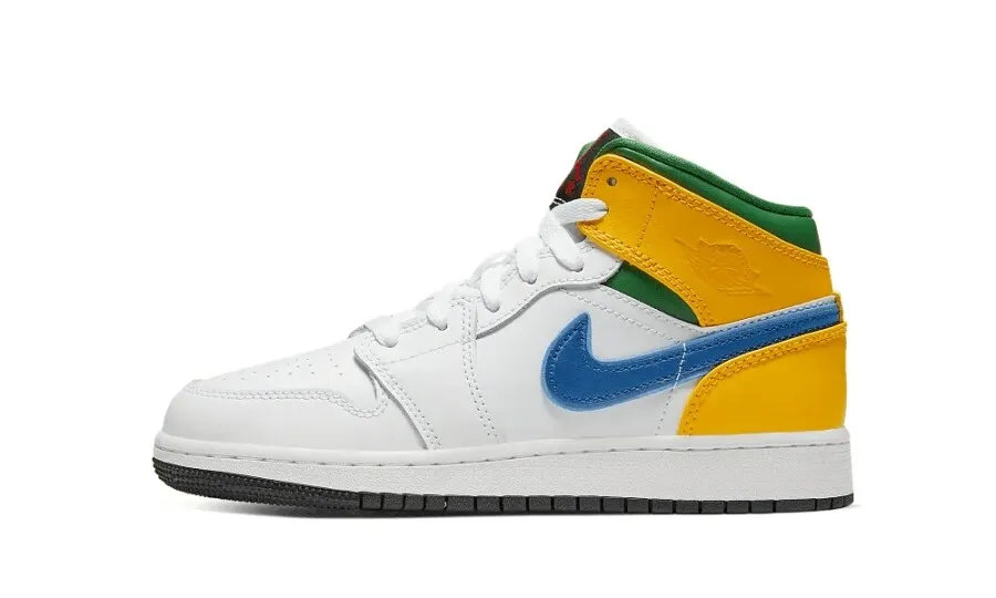 JORDAN 1 MID ALTERNATE MULTICOLOR (GS)