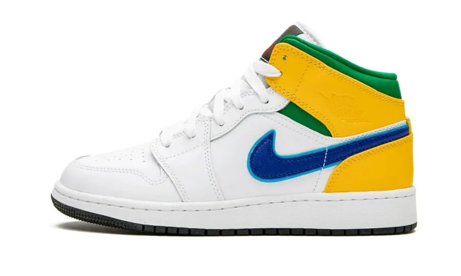 JORDAN 1 MID ALTERNATE MULTICOLOR (GS)