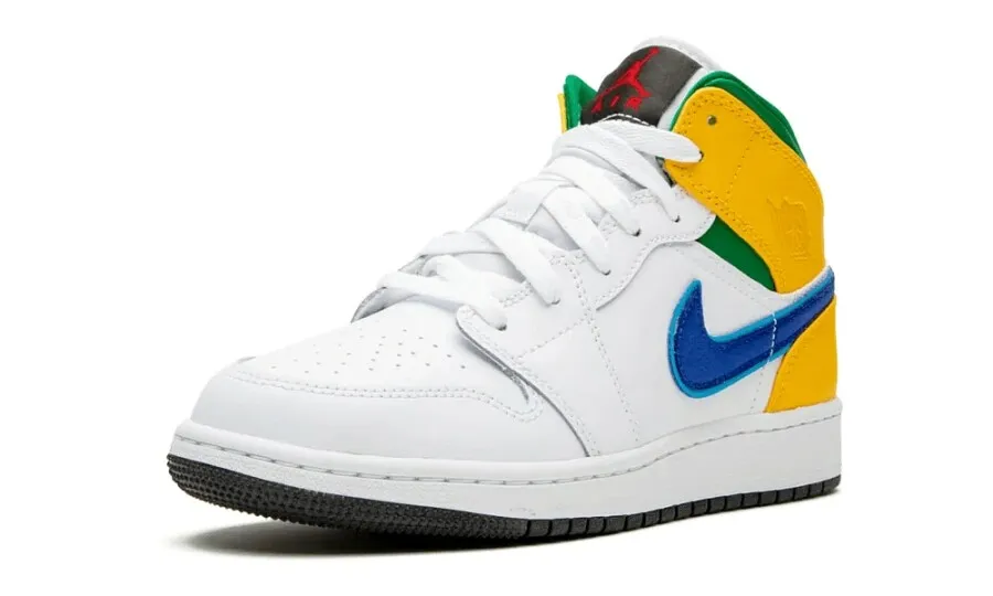 JORDAN 1 MID ALTERNATE MULTICOLOR (GS)