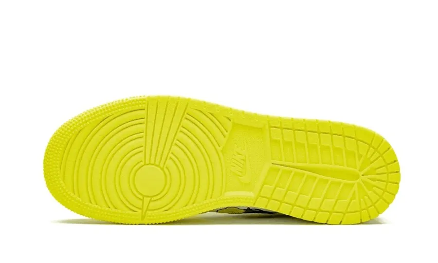 Jordan 1 Mid Dynamic Yellow Floral (GS)