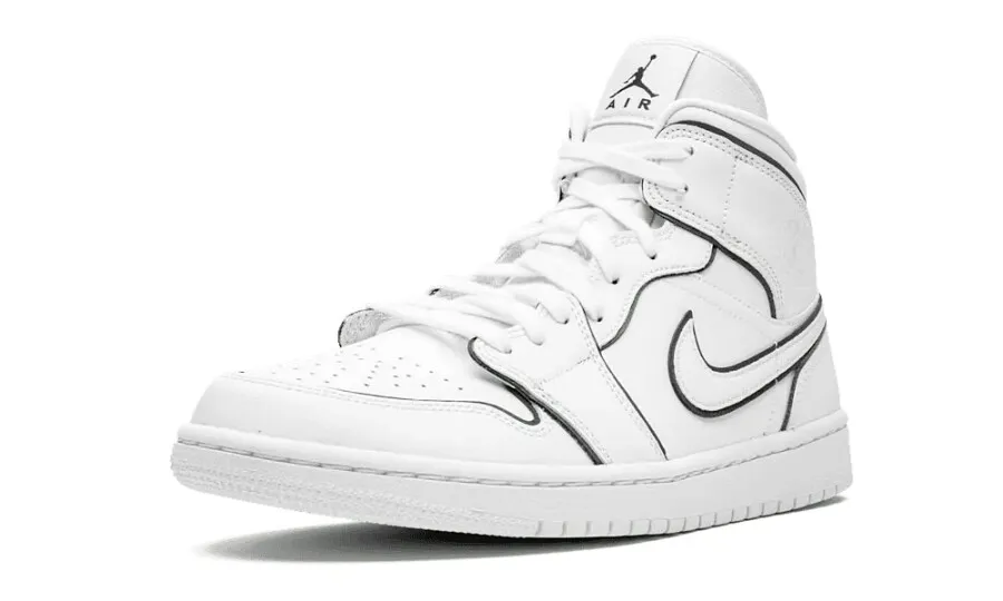Jordan 1 Mid Iridescent Reflective White (W)